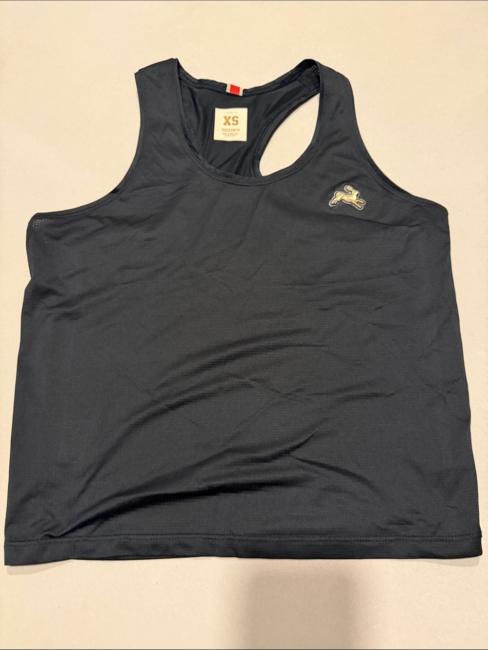 Tracksmith Twilight Crop tank - XS black